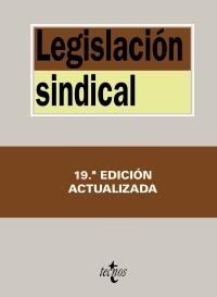 LEGISLACIÓN SINDICAL | 9788430950799 | MONTOYA MELGAR, ALFREDOED. LIT/AGUILERA IZQUIERDO, RAQUELED. | Galatea Llibres | Llibreria online de Reus, Tarragona | Comprar llibres en català i castellà online