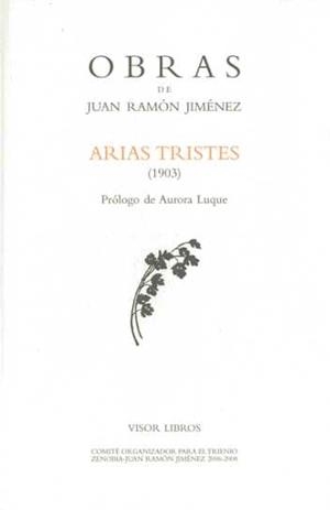 ARIAS TRISTES (1903) | 9788475220680 | JIMÉNEZ, JUAN RAMÓN | Galatea Llibres | Llibreria online de Reus, Tarragona | Comprar llibres en català i castellà online