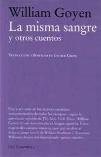 MISMA SANGRE, LA | 9788483930809 | GOYEN, WILLIAM | Galatea Llibres | Librería online de Reus, Tarragona | Comprar libros en catalán y castellano online