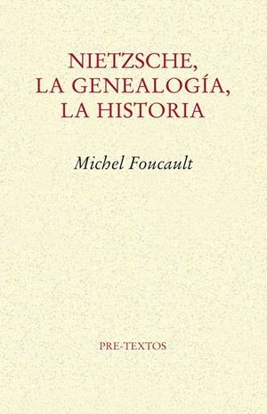 NIETZSCHE, LA GENEALOGIA, LA HISTORIA | 9788485081974 | FOUCAULT, MICHEL | Galatea Llibres | Librería online de Reus, Tarragona | Comprar libros en catalán y castellano online