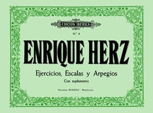 HERZ EJERCICIOS, ESCALAS Y ARPEGIOS | 9788480203104 | HERZ, HENRI | Galatea Llibres | Librería online de Reus, Tarragona | Comprar libros en catalán y castellano online