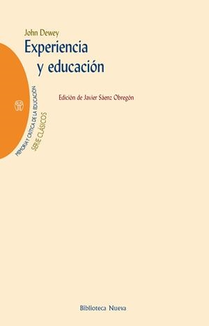 EXPERIENCIA Y EDUCACION | 9788497421089 | DEWEY, JOHN | Galatea Llibres | Librería online de Reus, Tarragona | Comprar libros en catalán y castellano online