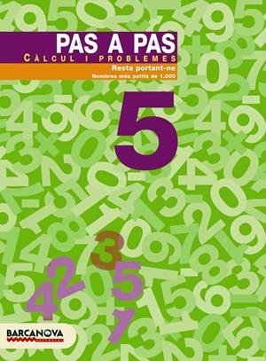 PAS A PAS 5 MATES BARCANOVA (QUADERN) | 9788448912864 | Galatea Llibres | Librería online de Reus, Tarragona | Comprar libros en catalán y castellano online