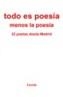 TODO ES POESIA MENOS LA POESIA | 9788495427366 | A.A.V.V. | Galatea Llibres | Librería online de Reus, Tarragona | Comprar libros en catalán y castellano online
