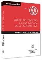 OBJETO DEL PROCESO Y COSA JUZGADA | 9788447023820 | OLIVA SANTOS, ANDRES DE LA | Galatea Llibres | Librería online de Reus, Tarragona | Comprar libros en catalán y castellano online