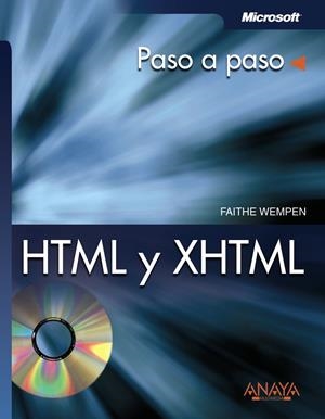 HTML Y XHTML | 9788441520950 | WEMPEN, FAITHE | Galatea Llibres | Llibreria online de Reus, Tarragona | Comprar llibres en català i castellà online