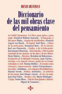 DICCIONARIO DE LAS MIL OBRAS CLAVE DEL PENSAMIENTO | 9788430945313 | HUISMAN, DENIS | Galatea Llibres | Librería online de Reus, Tarragona | Comprar libros en catalán y castellano online