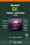 MICROSOFT C# : LENGUAJE Y APLICACIONES | 9788478978137 | CEBALLOS SIERRA, FCO. JAVIER | Galatea Llibres | Librería online de Reus, Tarragona | Comprar libros en catalán y castellano online