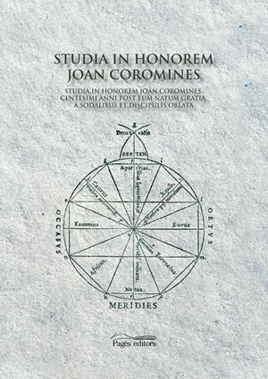 STUDIA IN HONOREM JOAN COROMINES | 9788497795166 | VARIOS AUTORES | Galatea Llibres | Librería online de Reus, Tarragona | Comprar libros en catalán y castellano online