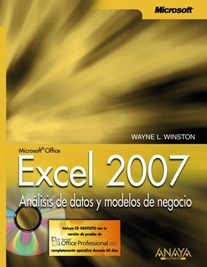 EXCEL 2007: ANALISIS DE DATOS Y MODELOS DE NEGOCIO | 9788441522947 | WINSTON, WAYNE L. | Galatea Llibres | Librería online de Reus, Tarragona | Comprar libros en catalán y castellano online