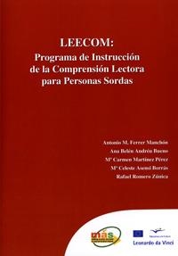 LEECOM PROGRAMA DE INSTRUCCION DE LA COMPRESION LECTORA PAR | 9788437059457 | FERRER MANCHON, ANTONIO M. | Galatea Llibres | Librería online de Reus, Tarragona | Comprar libros en catalán y castellano online