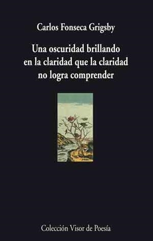 OSCURIDAD BRILLANDO EN LA CLARIDAD QUE LA CLARIDAD NO LOGRA | 9788475226811 | FONSECA GRIGSBY, CARLOS | Galatea Llibres | Librería online de Reus, Tarragona | Comprar libros en catalán y castellano online