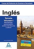 INGLÉS TEMARIO VOLUMEN 1 | 9788466580274 | ESTEFANI TARIFA, JOSÉ LUIS | Galatea Llibres | Librería online de Reus, Tarragona | Comprar libros en catalán y castellano online