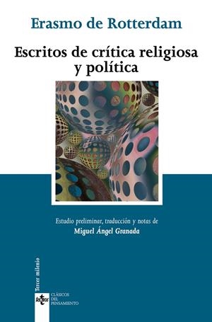 ESCRITOS DE CRITICA RELIGIOSA Y POLITICA | 9788430946747 | ERASMO DE ROTTERDAM (1467-1536) | Galatea Llibres | Librería online de Reus, Tarragona | Comprar libros en catalán y castellano online