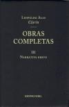 OBRAS COMPLETAS VOL.3 | 9788484590521 | ALAS, LEOPOLDO (CLARIN) | Galatea Llibres | Librería online de Reus, Tarragona | Comprar libros en catalán y castellano online