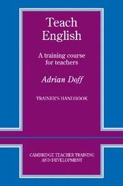 TEACH ENGLISH.A TRAINING COURSE FOR TEACHER`S | 9780521348645 | Galatea Llibres | Llibreria online de Reus, Tarragona | Comprar llibres en català i castellà online