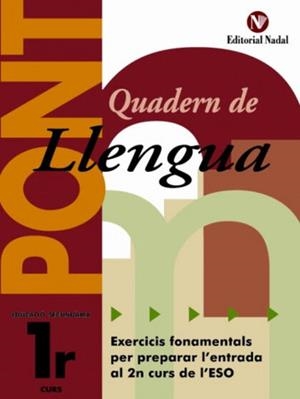 PONT 1 ESO LLENGUA | 9788478874965 | Galatea Llibres | Librería online de Reus, Tarragona | Comprar libros en catalán y castellano online