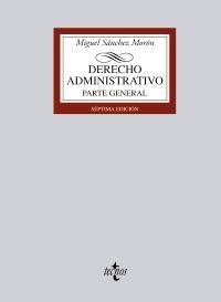 DERECHO ADMINISTRATIVO PARTE GENERAL | 9788430953455 | SÁNCHEZ MORÓN, MIGUEL | Galatea Llibres | Llibreria online de Reus, Tarragona | Comprar llibres en català i castellà online