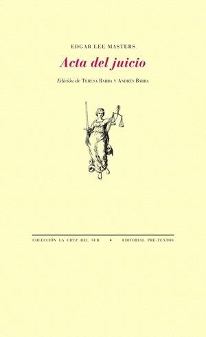 ACTA DEL JUICIO | 9788492913756 | MASTERS, EDGAR LEE | Galatea Llibres | Llibreria online de Reus, Tarragona | Comprar llibres en català i castellà online