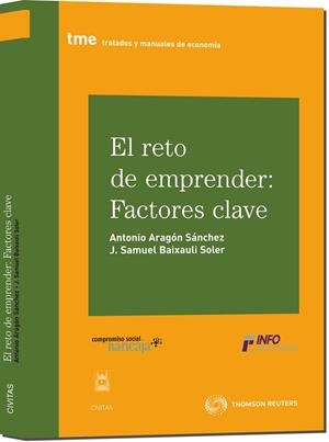 RETO DE EMPRENDER, EL: FACTORES CLAVE | 9788447033539 | ARAGÓN SANCHEZ, ANTONIO | Galatea Llibres | Librería online de Reus, Tarragona | Comprar libros en catalán y castellano online