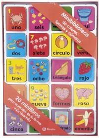 MINIBIBLIOTECA DE COLORES, FORMAS Y NÚMEROS | 9788421696538 | Galatea Llibres | Librería online de Reus, Tarragona | Comprar libros en catalán y castellano online