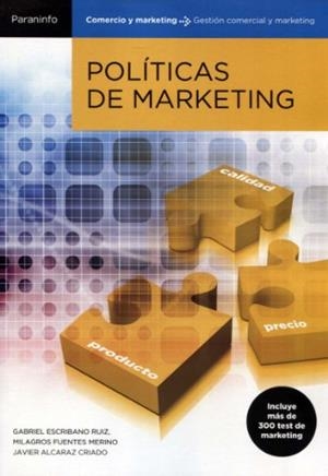 POLITICAS DE MARKETING | 9788497324656 | VV.AA | Galatea Llibres | Llibreria online de Reus, Tarragona | Comprar llibres en català i castellà online