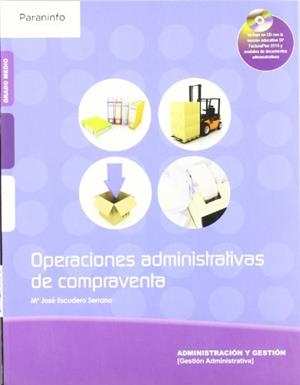 OPERACIONES ADMINISTRATIVAS DE COMPRAVENTA | 9788497327572 | ESCUDERO SERRANO, MARIA JOSE | Galatea Llibres | Librería online de Reus, Tarragona | Comprar libros en catalán y castellano online