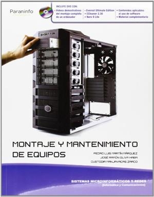 MONTAJE Y MANTENIMIENTO DE EQUIPOS (CD-ROM) | 9788497327633 | MARTIN ; OLIVA ; MANJAVACAS | Galatea Llibres | Librería online de Reus, Tarragona | Comprar libros en catalán y castellano online