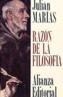 RAZON DE LA FILOSOFIA | 9788420696584 | MARIAS, JULIAN | Galatea Llibres | Librería online de Reus, Tarragona | Comprar libros en catalán y castellano online