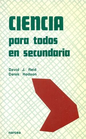 CIENCIA PARA TODOS EN SECUNDARIA | 9788427710436 | REID, DAVID J./HUDSON, DEREK | Galatea Llibres | Librería online de Reus, Tarragona | Comprar libros en catalán y castellano online