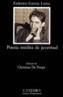 POESIA INEDITA DE JUVENTUD | 9788437612249 | GARCIA LORCA, FEDERICO | Galatea Llibres | Librería online de Reus, Tarragona | Comprar libros en catalán y castellano online