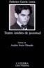 GARCIA LORCA.TEATRO INEDITO DE JUVENTUD | 9788437612935 | GARCIA LORCA, FEDERICO | Galatea Llibres | Llibreria online de Reus, Tarragona | Comprar llibres en català i castellà online