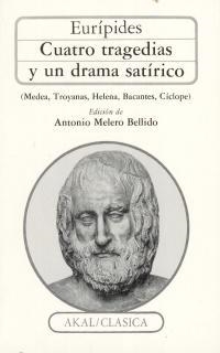 CUATRO TRAGEDIAS Y UN DRAMA SATIRICO | 9788476005538 | EURIPIDES | Galatea Llibres | Librería online de Reus, Tarragona | Comprar libros en catalán y castellano online