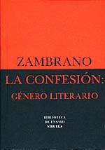 CONFESION, LA:GENERO LITERARIO | 9788478442850 | ZAMBRANO | Galatea Llibres | Librería online de Reus, Tarragona | Comprar libros en catalán y castellano online