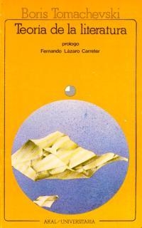 TEORIA DE LA LITERATURA | 9788473395960 | TOMACHEVSKI, BORIS | Galatea Llibres | Librería online de Reus, Tarragona | Comprar libros en catalán y castellano online