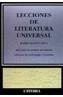 LECCIONES DE LITERATURA UNIVERSAL | 9788437613413 | LLOVET, JORDI | Galatea Llibres | Librería online de Reus, Tarragona | Comprar libros en catalán y castellano online