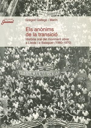 ANONIMS DE LA TRANSICIO,ELS | 9788479353261 | GALLEGO I MARIN,GREGORI | Galatea Llibres | Llibreria online de Reus, Tarragona | Comprar llibres en català i castellà online
