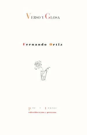 VERSO Y PROSA.(FERNANDO RUIZ) | 9788481910957 | ORTIZ, FERNANDO | Galatea Llibres | Librería online de Reus, Tarragona | Comprar libros en catalán y castellano online