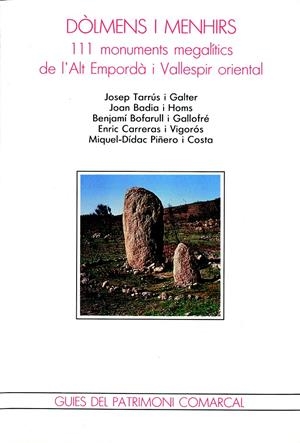 DOLMENS Y MENHIRS | 9788488589279 | TARRUS I GALTER, JOSEP | Galatea Llibres | Librería online de Reus, Tarragona | Comprar libros en catalán y castellano online