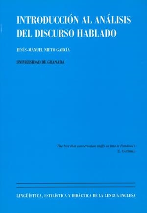 INTRODUCCION AL ANALISIS DEL LENGUAJE HABLADO | 9788433821003 | NIETO GARCIA, JESUS-MANUEL | Galatea Llibres | Llibreria online de Reus, Tarragona | Comprar llibres en català i castellà online