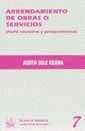 ARRENDAMIENTO DE OBRAS O SERVICIOS | 9788480024259 | SOLE RESINA, JUDITH | Galatea Llibres | Llibreria online de Reus, Tarragona | Comprar llibres en català i castellà online