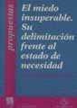 MIEDO INSUPERABLE.SU DELIMITACION FRENTE AL ESTADO | 9788480024167 | CUERDA ARNAU, MARIA LUISA | Galatea Llibres | Librería online de Reus, Tarragona | Comprar libros en catalán y castellano online