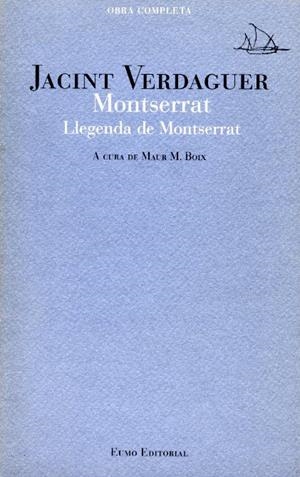 MONTSERRAT.LLEGENDA DE MONTSERRAT | 9788476023969 | VERDAGUER, JACINT | Galatea Llibres | Librería online de Reus, Tarragona | Comprar libros en catalán y castellano online