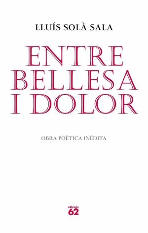 ENTRE BELLESA I DOLOR | 9788429765052 | SOLÀ, LLUÍS | Galatea Llibres | Llibreria online de Reus, Tarragona | Comprar llibres en català i castellà online