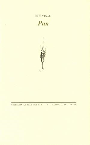 PAN | 9788481919998 | VIÑALS, JOSE | Galatea Llibres | Librería online de Reus, Tarragona | Comprar libros en catalán y castellano online