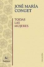 TODAS LAS MUJERES | 9788493713539 | CONGET, JOSÉ MARÍA | Galatea Llibres | Llibreria online de Reus, Tarragona | Comprar llibres en català i castellà online