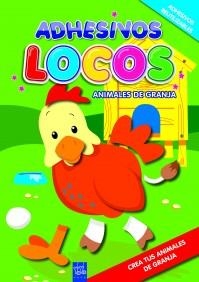 ADHESIVOS LOCOS. ANIMALES DE GRANJA | 9788408089933 | YOYO | Galatea Llibres | Llibreria online de Reus, Tarragona | Comprar llibres en català i castellà online