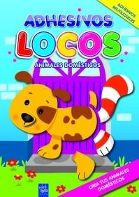 ADHESIVOS LOCOS. ANIMALES DOMESTICOS | 9788408089940 | YOYO | Galatea Llibres | Llibreria online de Reus, Tarragona | Comprar llibres en català i castellà online