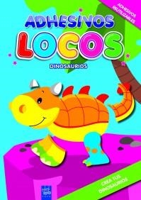 ADHESIVOS LOCOS. DINOSAURIOS | 9788408089964 | YOYO | Galatea Llibres | Llibreria online de Reus, Tarragona | Comprar llibres en català i castellà online