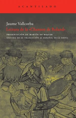 LECTURA DE LA CHANSON DE ROLAND | 9788492649532 | VALLCORBA, JAUME | Galatea Llibres | Llibreria online de Reus, Tarragona | Comprar llibres en català i castellà online